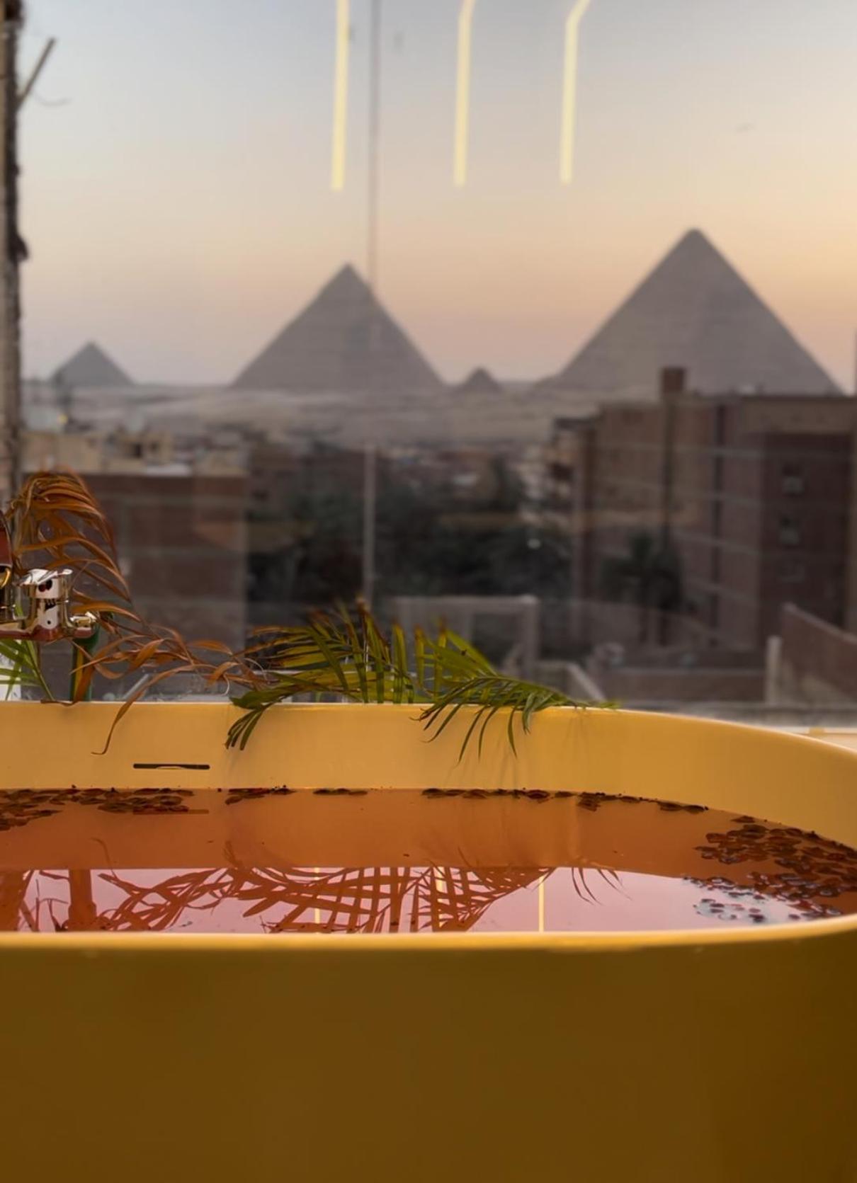 Hotel New Hope Pyramids View Kairo Exterior foto