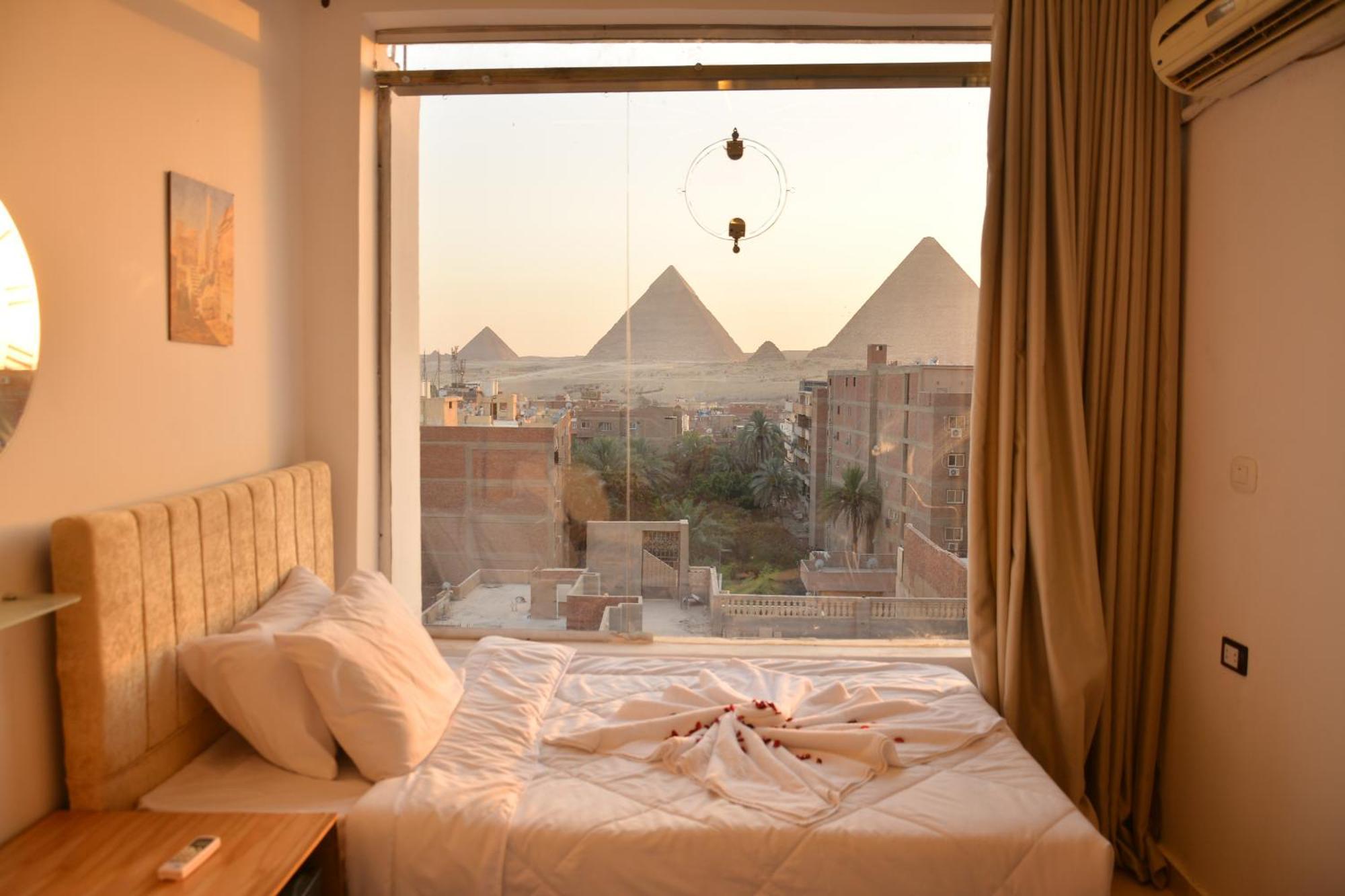Hotel New Hope Pyramids View Kairo Exterior foto