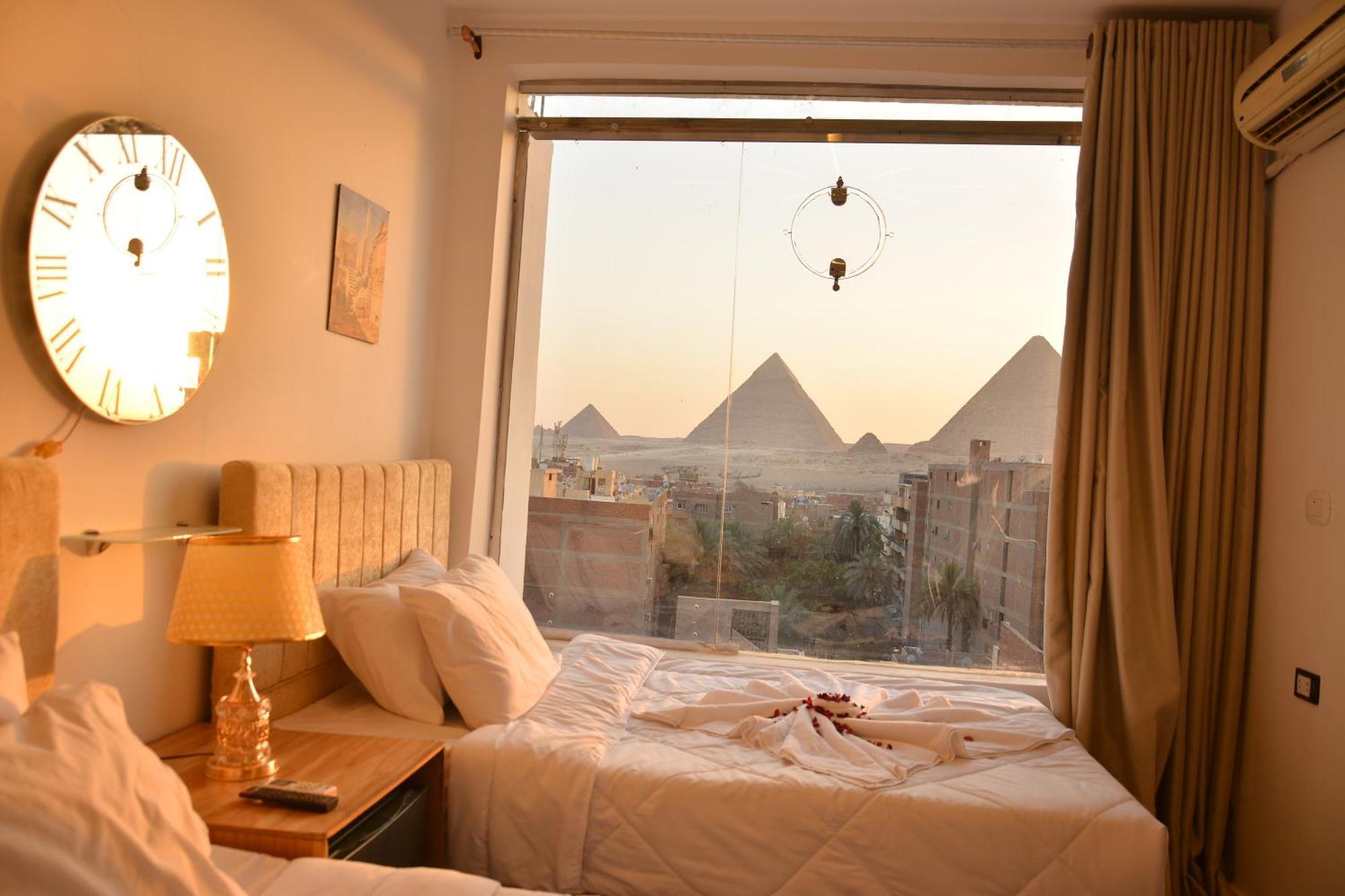 Hotel New Hope Pyramids View Kairo Exterior foto