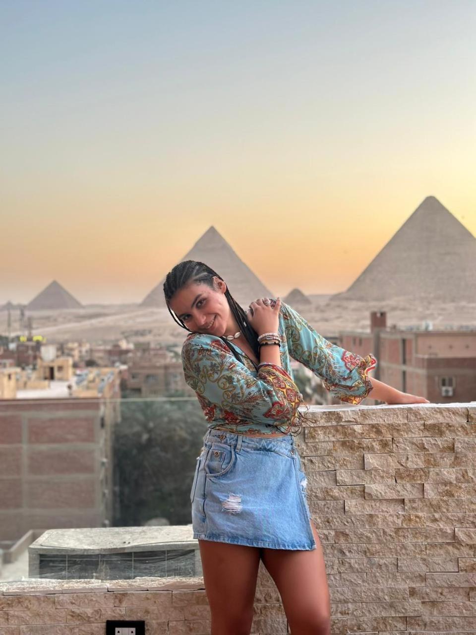 Hotel New Hope Pyramids View Kairo Exterior foto